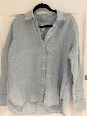 NWT Banana Republic 100% Linen Shirt size M